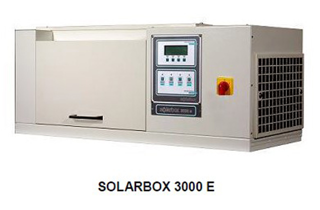 Испытательные камеры SOLARBOX с ксеноновым источником излучения для имитации солнечного света